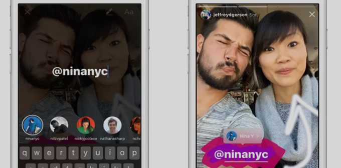 Instagram Adds Mentions, Links, And Boomerang Tool To Stories Feature