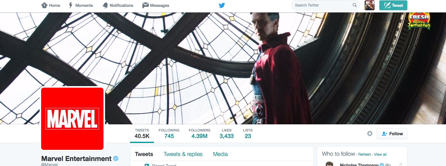 Several Marvel Twitter Pages Fall Victim To Same Group That Hacked Netflix’s Account