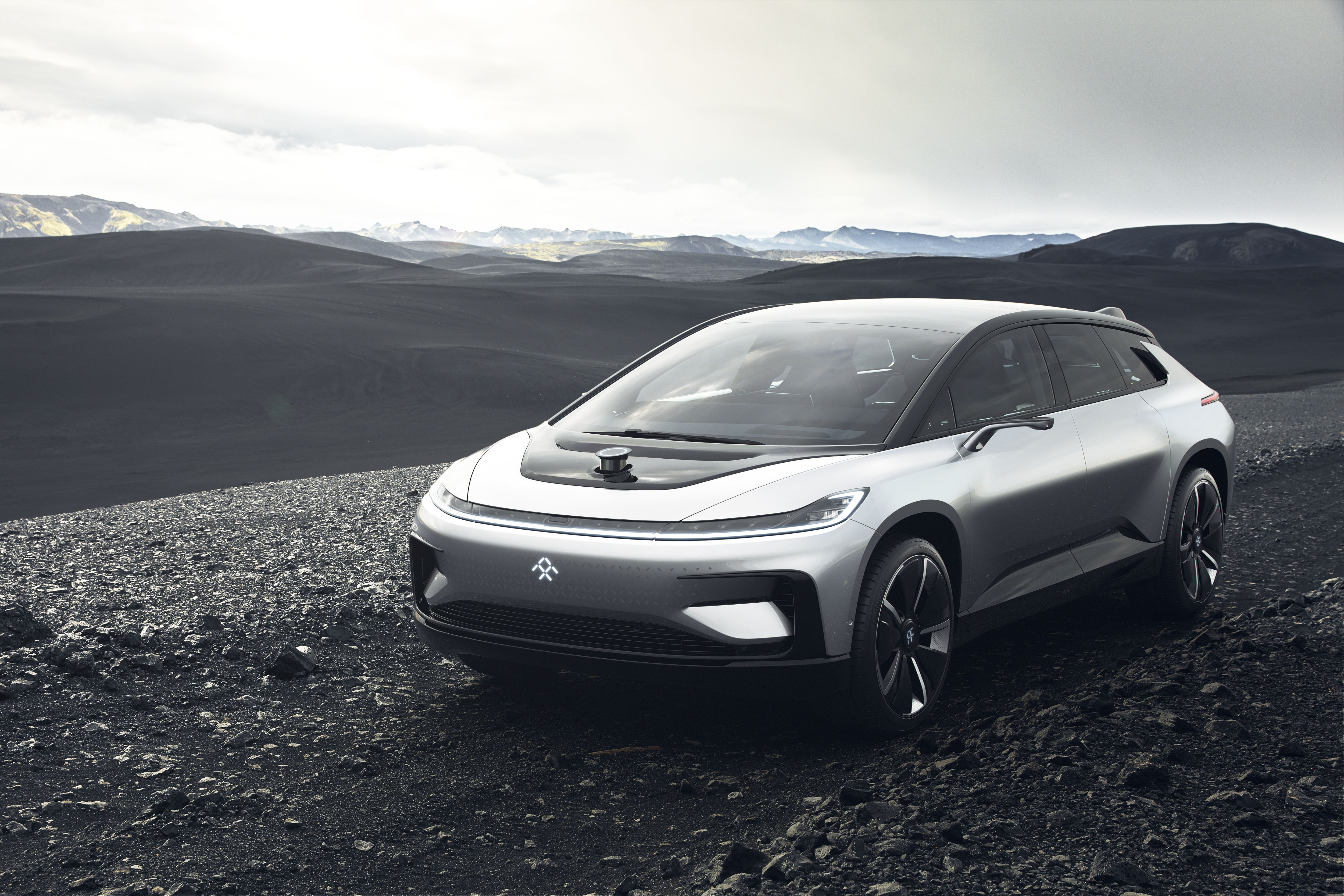 Faraday Future Unveils Latest Electric Vehicle, FF91
