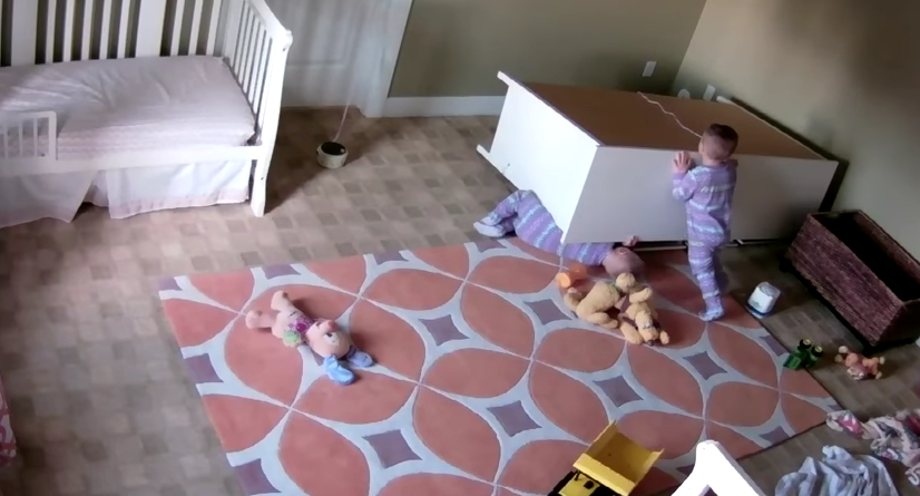Video Of Dresser Falling On Toddler A Reminder To Always Secure Furniture