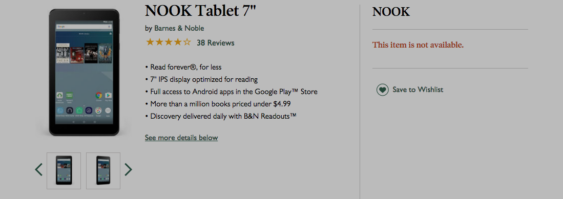 Barnes & Noble Pulls Latest Nook Over Faulty Charger