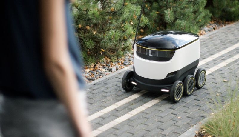 DoorDash, Postmates Deploying Robot Delivery Guys On Both Coasts