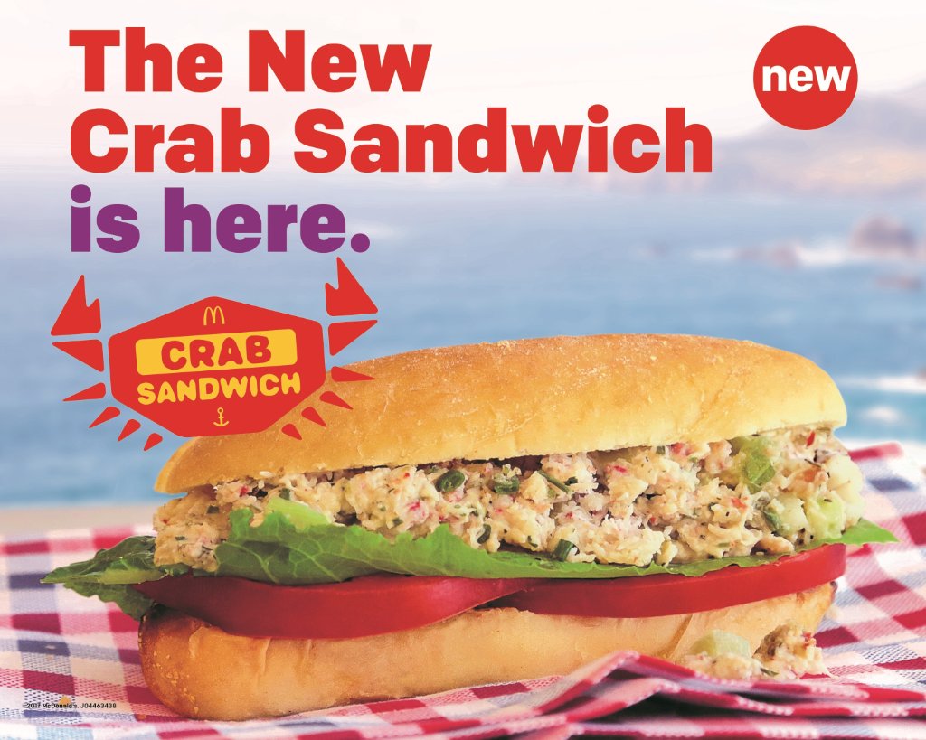 McDonald’s Is Beta Testing A Crab Sandwich In Silicon Valley