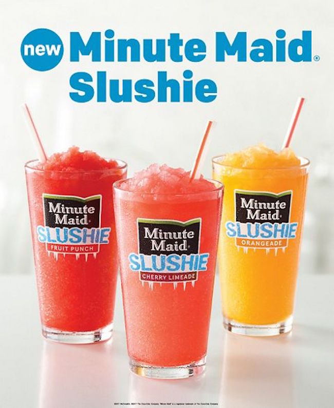 McDonald’s Tries To Poach Sonic Fans With New Minute Maid ‘Slushies’