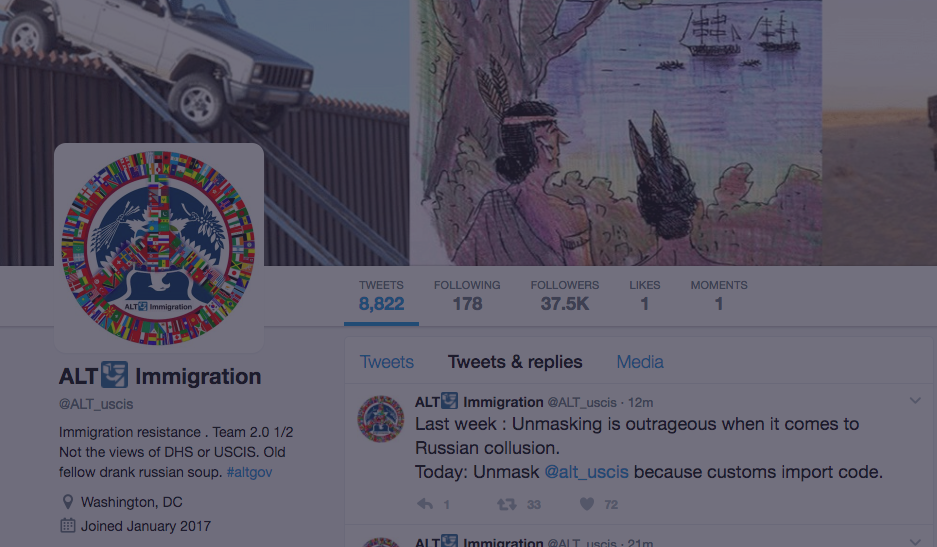 Twitter Fights Trump Administration’s Attempt To Reveal Identity Of Critical ‘Alt’ Immigration Services Account
