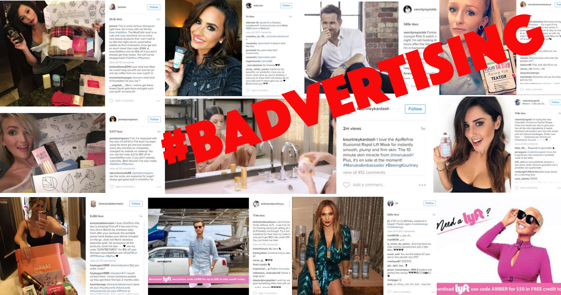 Feds Warn Social Media ‘Influencers’ To Stop It Already With The Stealth Ads