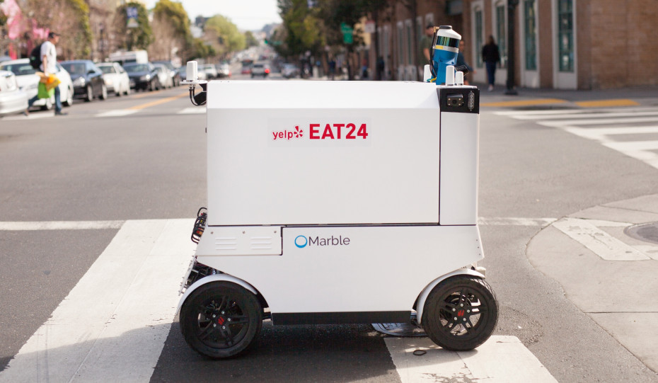 Robots Now Delivering Food For Yelp’s Eat24 Service In San Francisco
