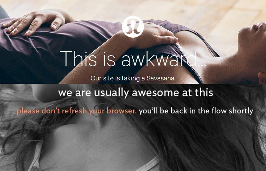 Lululemon Website Loses Its Flow, Experiences Outage Monday And Tuesday