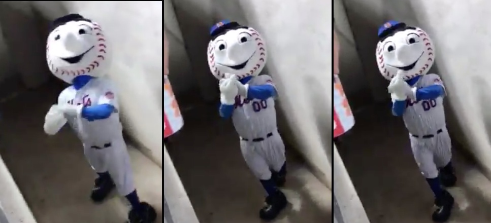 Mr. Met Accused Of Physically Impossible Rude Gesture