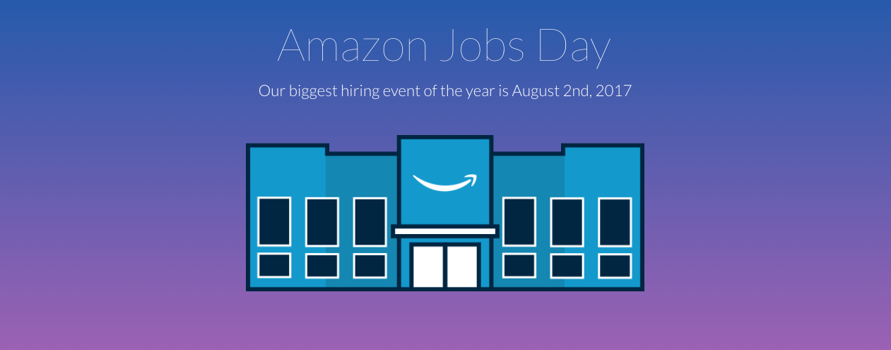 Amazon Holds National Job Fair, Looking For 50,000 Workers