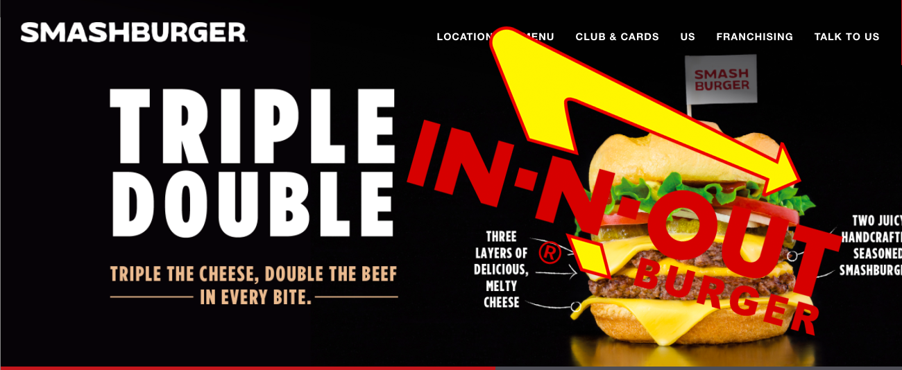 In-N-Out Goes To War With Smashburger Over ‘Triple Double’ Cheeseburgers