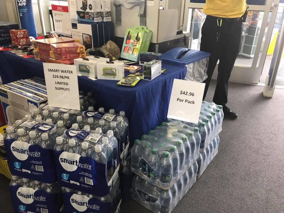 Best Buy Claims $43 Cases Of Water Were Mistake, Not Post-Hurricane Price-Gouging