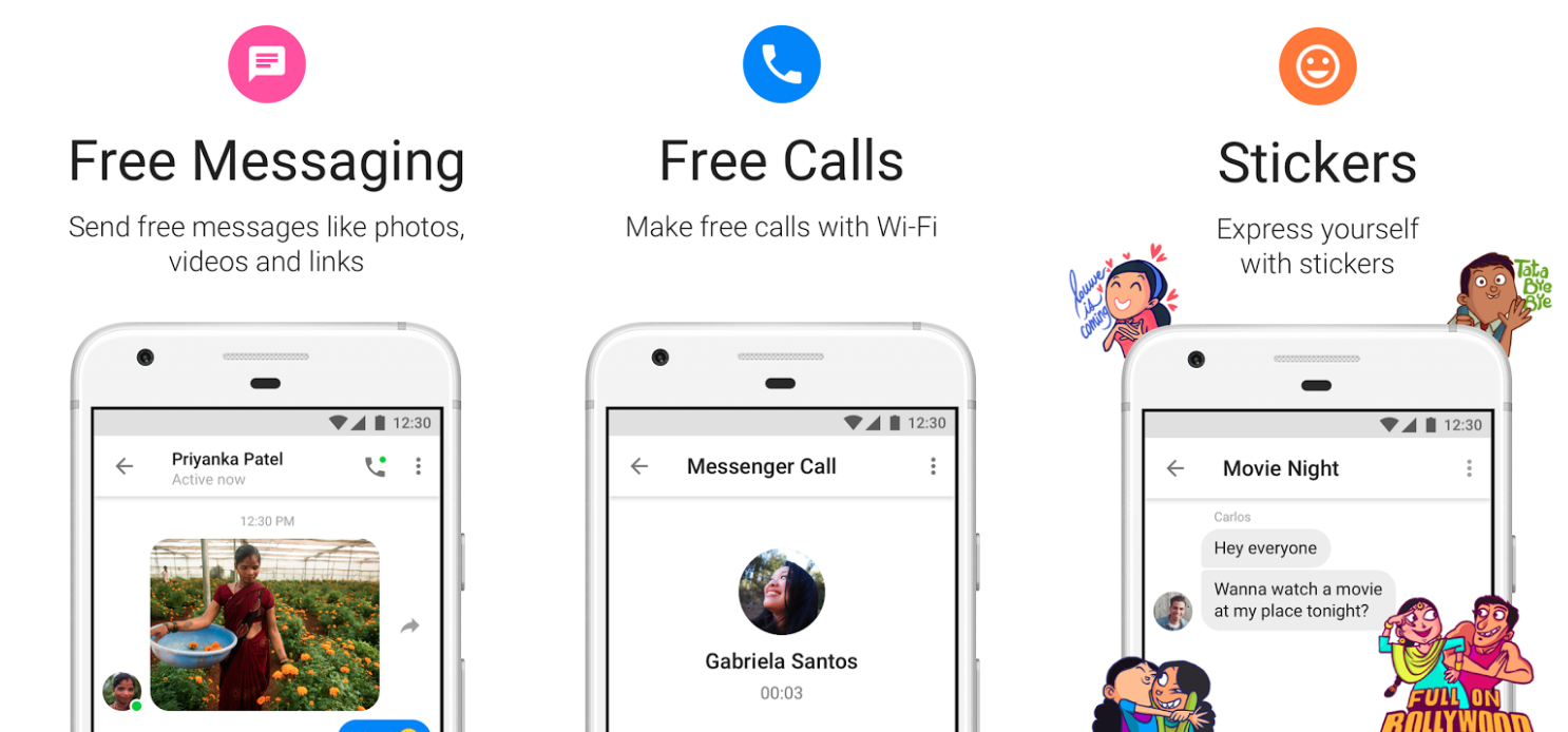 Facebook Launching Messenger Lite In The U.S. — But Only For Android Users