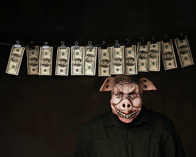Porky's Money Laundering Service