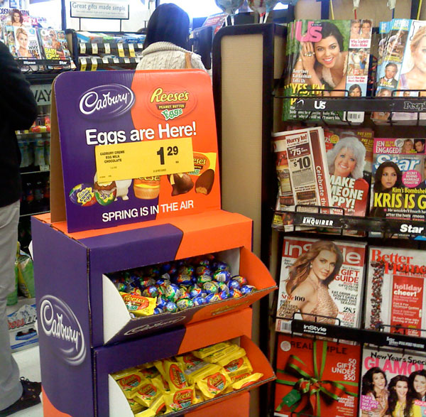 Yep, The Easter Candy Is Out Already At Safeway And Kroger