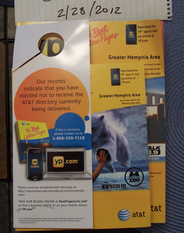 yellow pages opt out