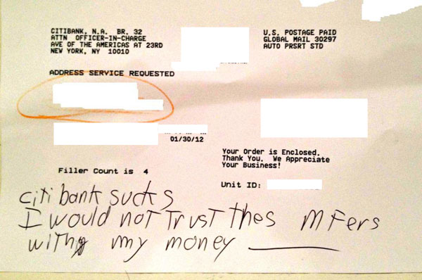 Helpful Stranger Delivers Your Mail, Curses Out Your Bank