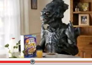 Pumpkinhead New Raisin Bran Crunch Spokesthing?