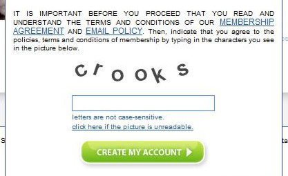 Is This Captcha Code Trying To Tell Us Something?