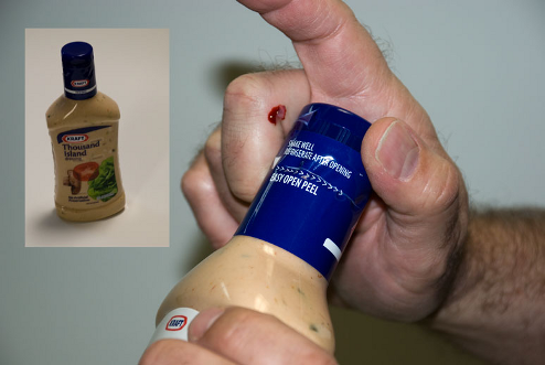 Kraft Salad Dressing Comes With Built In Mini-Shiv