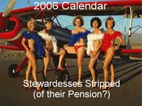 For a Cause, Stewardesses Take Naughty Poses