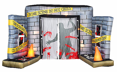This Inflatable Walmart Decoration Is Adorable. And A Murder Scene!