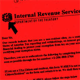Fake IRS Fax Demands Your Bank Account And Passport