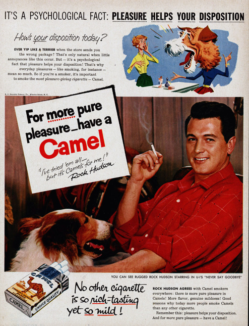 Old Cigarette Ads: Doctors, Nurses, And Rock Hudson Say It's Good For You