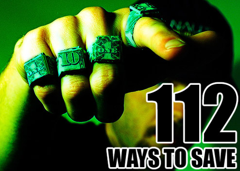 112 Ways To Save Money
