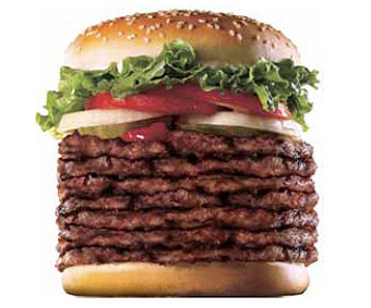 Burger King Welcomes Windows 7 With Seven-Patty Whopper
