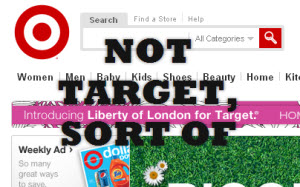 Target And Target.com Are Not The Same Company, So Just Deal
With It