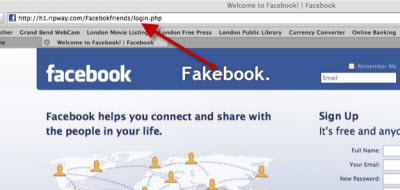 Beware Of Fake Facebook