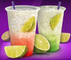 Free Limeade Sparkler From Taco Bell