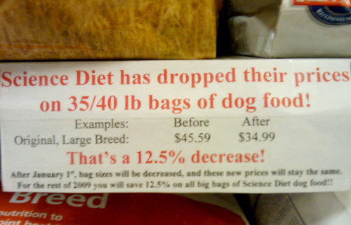 Pet Store Takes Advantage Of Grocery Shrink Ray