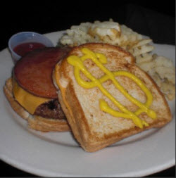 In The Land Of Chicago, The Burger With Grilled Cheese Buns Is Known As "The Blago"