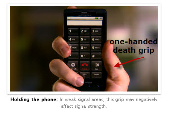 Apple Says Droid X Also Has "Death Grip" Problem