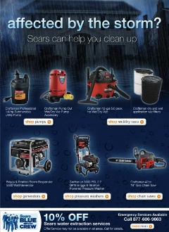 Have 342 People Died From Storms Lately? Sears Can Help You Clean Up!