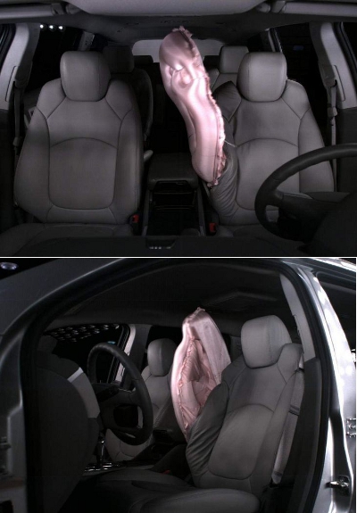 GM Introduces First Front-Center Air Bag
