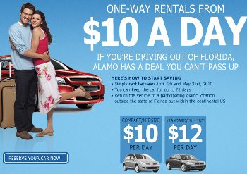 Rent Cars For $3-10 A Day… Just Get Them Out Of Florida