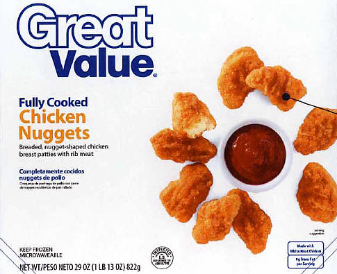 Perdue Recalls 90,000 Pounds Of Chicken Nuggets From Walmart Stores