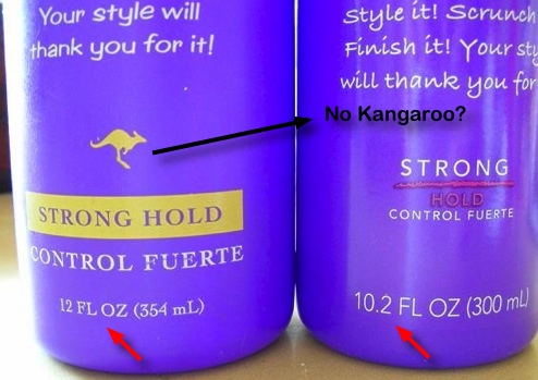 Grocery Shrink Ray Goes Down Under, Attacks Aussie Sprunch Hairspray