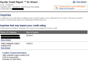 While Getting House Financed, TWC Dings Score With Unauthorized Credit Report Pull