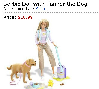 Oopsy Poopy Barbie Doggie