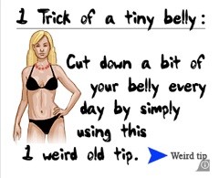 Those "1 Tip For A Tiny Belly" Ads Are (Shocker!) A Scam