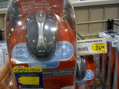 Best Buy Charges $2 Premium For Inferior Open-Box Mouse