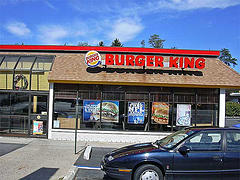 Burger King Tells Me To Pull Into Handicapped Parking Spot So It Can Cheat Drive-Thru Timer