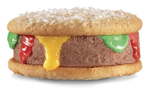 At Carl's Jr., A Cheeseburger Made Of Ice Cream