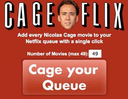 Lacking Nicolas Cage In Your Netflix? There's A Hack For That