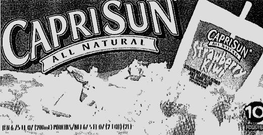 Kraft Lawsuit: Capri Sun Isn’t “All Natural”