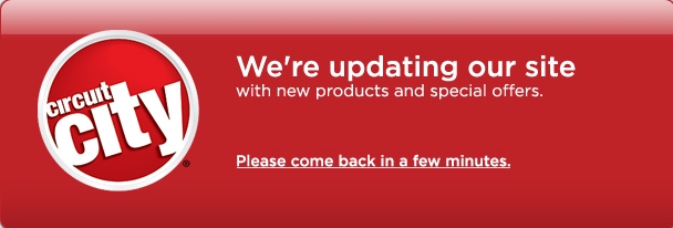 And Lo, a Pale Horse; Circuit City Website Down